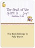 Fruit of the Spirit Book Plate Labels Image 2