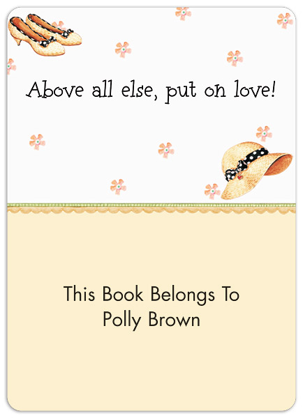 Fashion-Wise Book Plate Labels