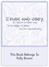 Heavenly Hymns Book Plate Labels Image 4