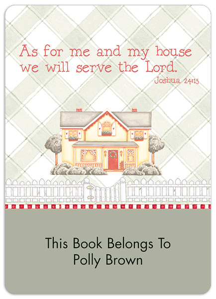 My House Book Plate Labels