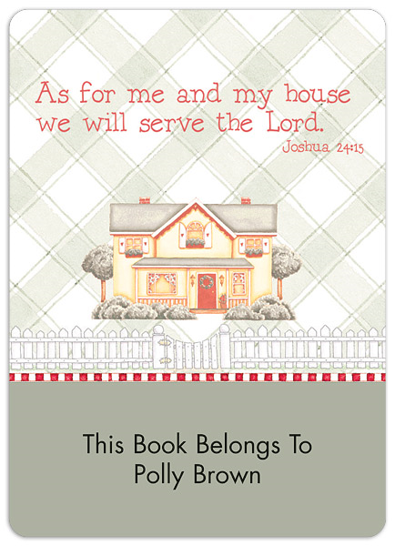My House Book Plate Labels