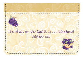 Fruit of the Spirit Debit Caddy