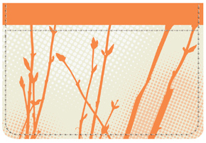 Botanical Debit Caddy