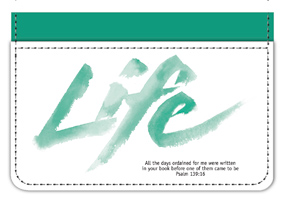 Sanctity of Life Debit Caddy