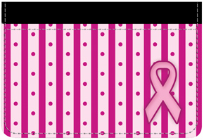Pink Ribbon Debit Caddy