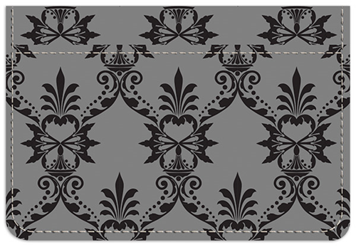 Soho Black Damask Debit Caddy