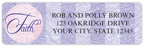 Faith, Hope, Love Address Labels