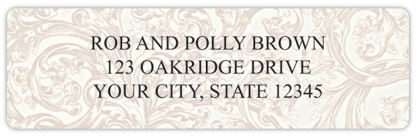 Baroque Address Labels