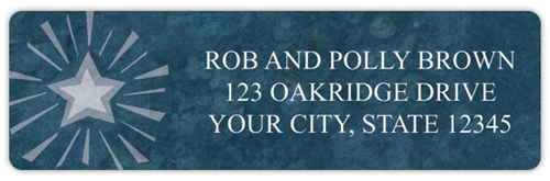 Star of Wonder Address Labels
