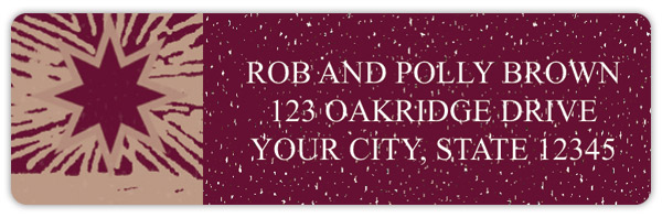The King Address Labels