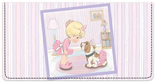 Precious Moments Checkbook Cover
