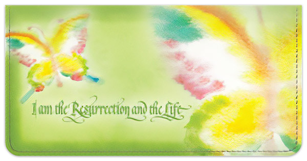 Resurrection Checkbook Cover