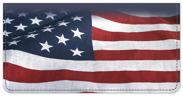 Star & Stripes Checkbook Cover