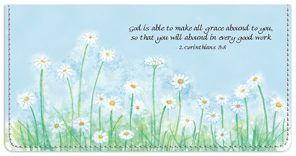 Grace Checkbook Cover