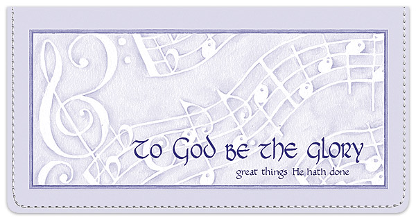 Heavenly Hymns Checkbook Cover