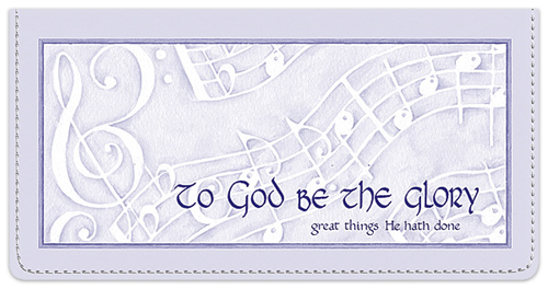 Heavenly Hymns Checkbook Cover