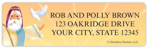 Noah's Ark Address Labels