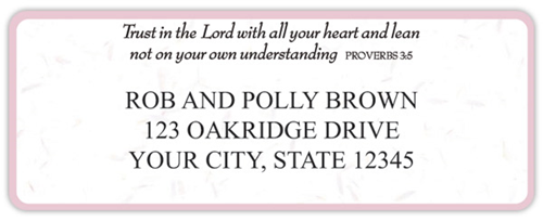 Praise Address Labels