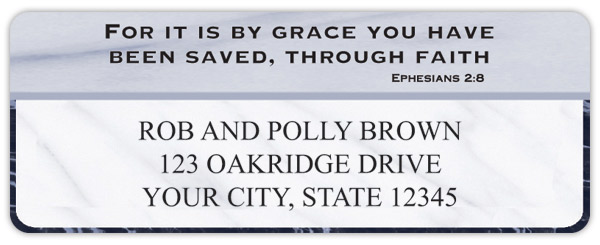Salvation Address Labels