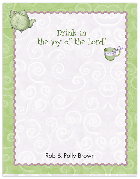Tea Time Memo Notepads