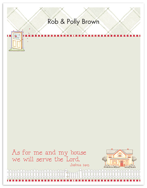 My House Memo Notepads