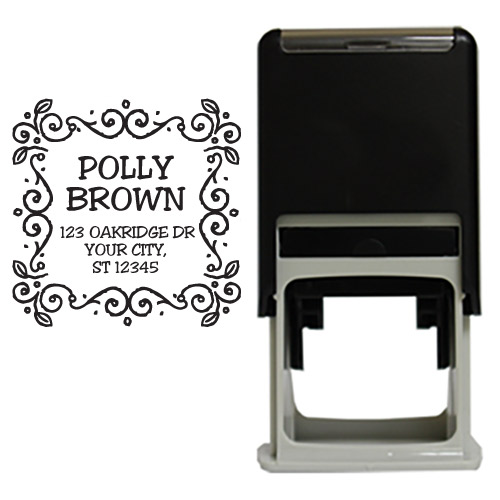 Elle Square Stamp
