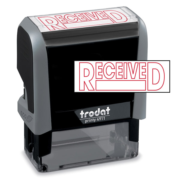 RECEIVED Stock Title Stamp
