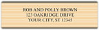 Timeless Stripes Address Labels