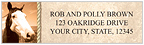 Horse Country Sheet Labels