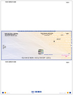 High Security Laser Check in Middle - Blue Safety