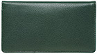 Green Checkbook Cover