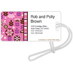 Izzy Floral Luggage Tag