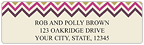 Chevron Address Labels