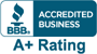 BBB Accredited Business A+ Rating
